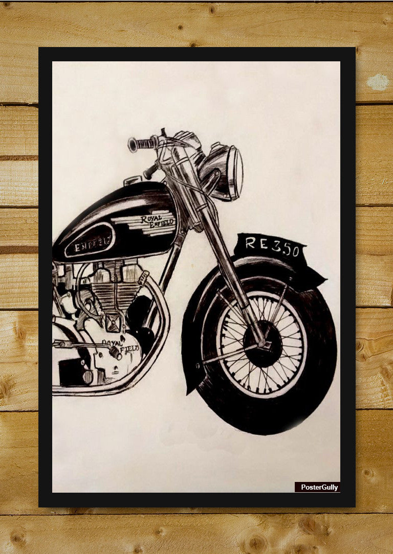 Royal Enfield Bullet - Royal Enfield - Motorcycle Poster - Automotive Art  Beach Towel by Studio Grafiikka - Pixels